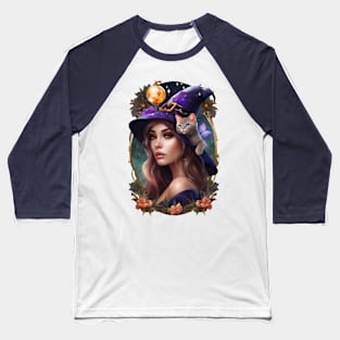 Witch Gemstone Baseball T-Shirt